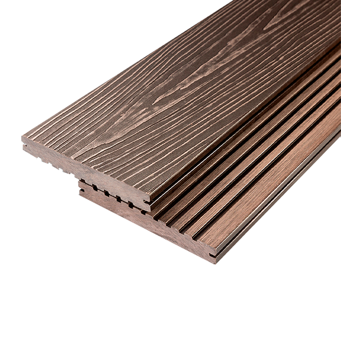 Террасная доска из ДПК RusDecking, UnoDeck Solid, Венге в Тамбове